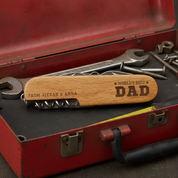 Personalised 10 in 1 Multi Purpose Tool Father's Day Gift for Dad