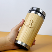 Personalised Bamboo Coffee Cup