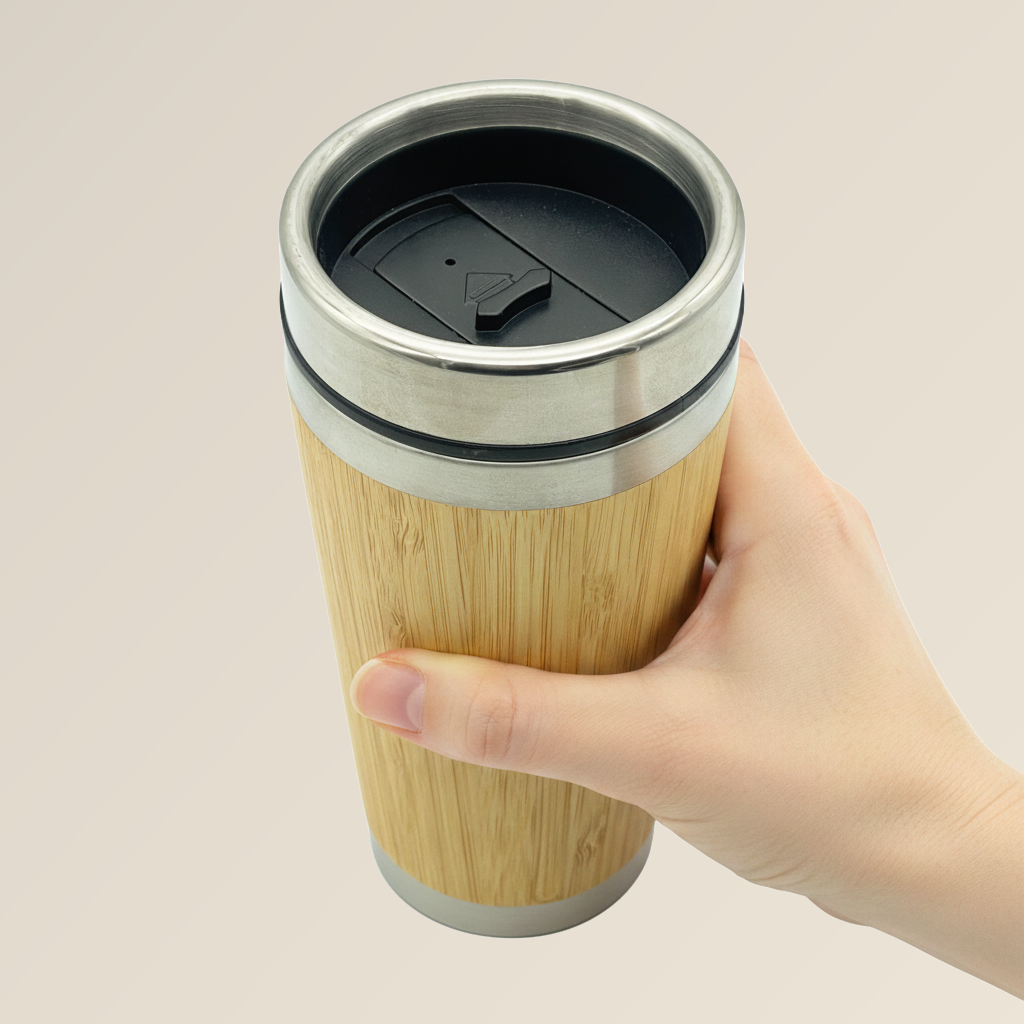 Personalised Bamboo Coffee Cup For Mum