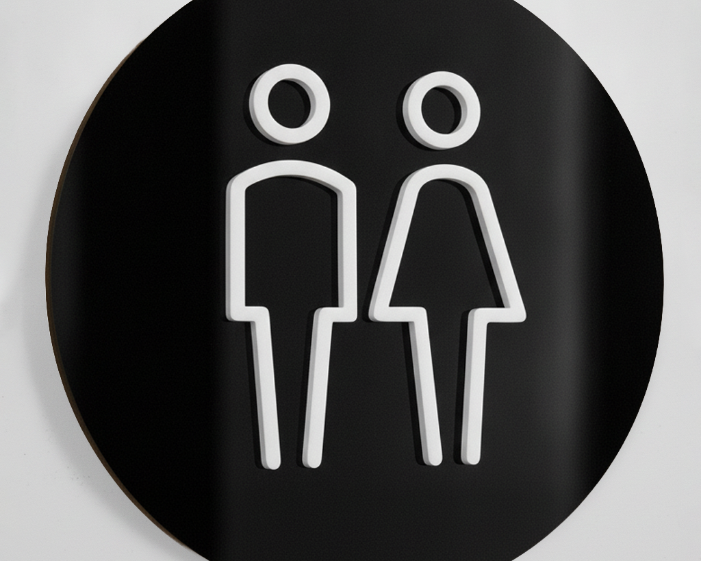 Bathroom-Toilet-Sign_Black-with-White-Acrylic_01_Image_Front-View.png