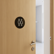 Acrylic Bathroom Sign