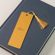 Engraved Bookmark Gift for Book Lovers - Personalised Name or Message