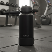 Engraved Stainless Steel Drink Bottle with Detachable Silicone Base (950ml)