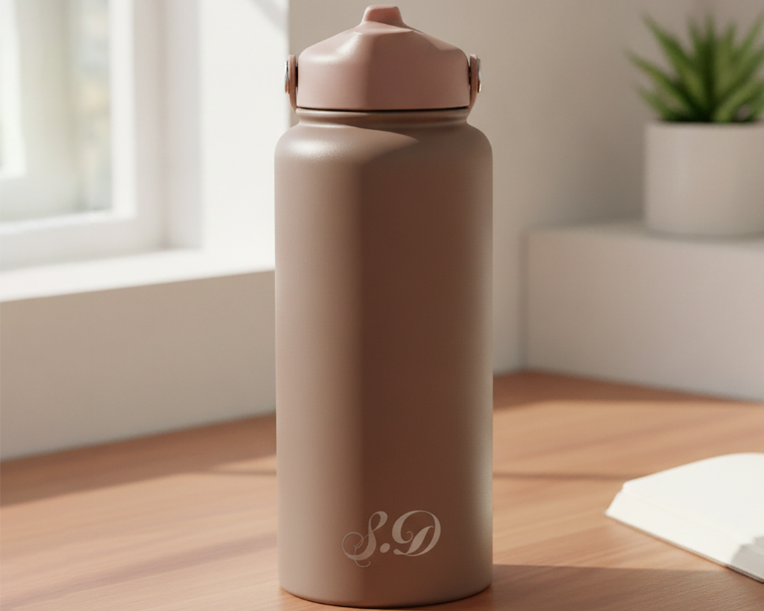 Personalised Stainless Steel Water Bottle (950ml)