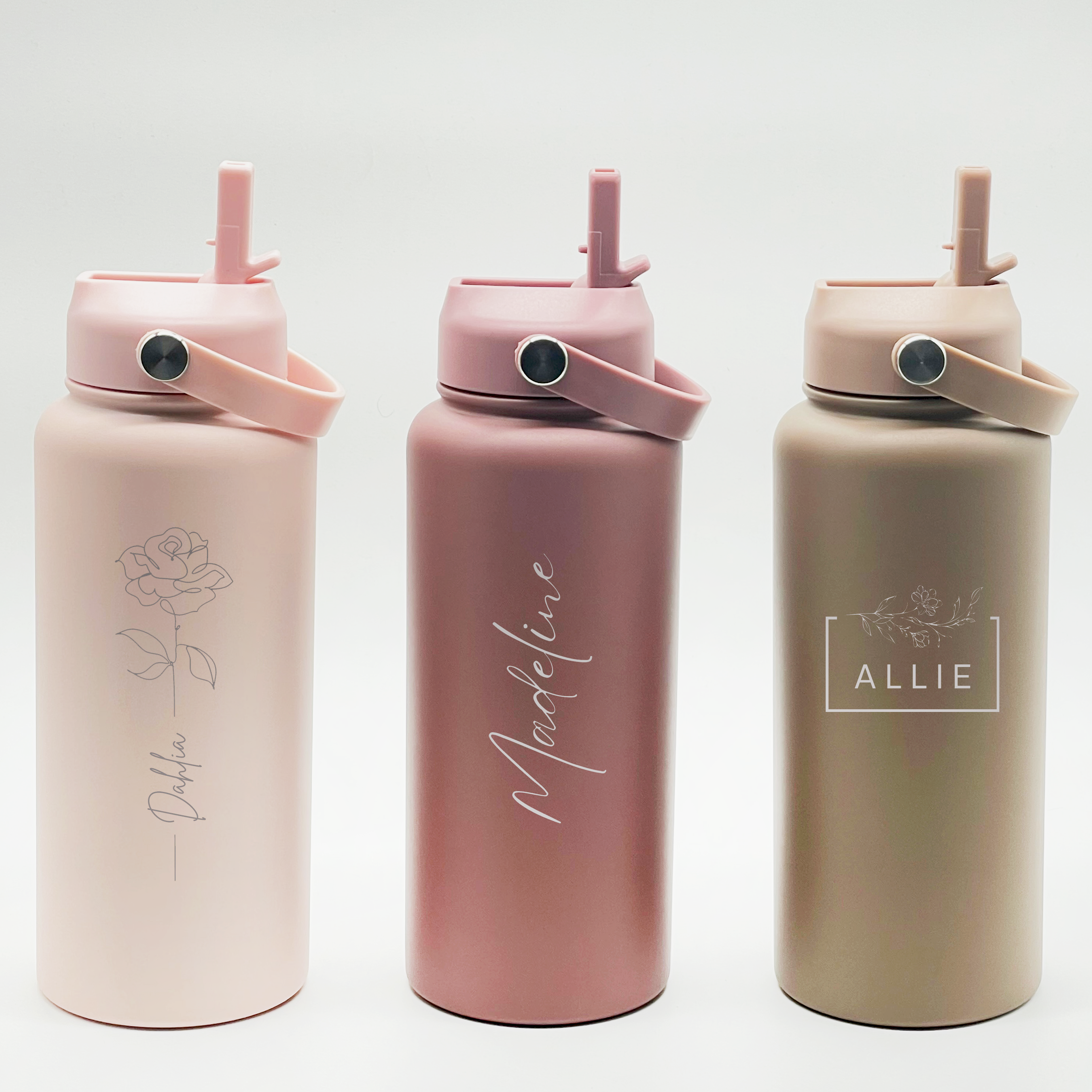 Engraved Stainless Steel Drink Bottle (950ml)