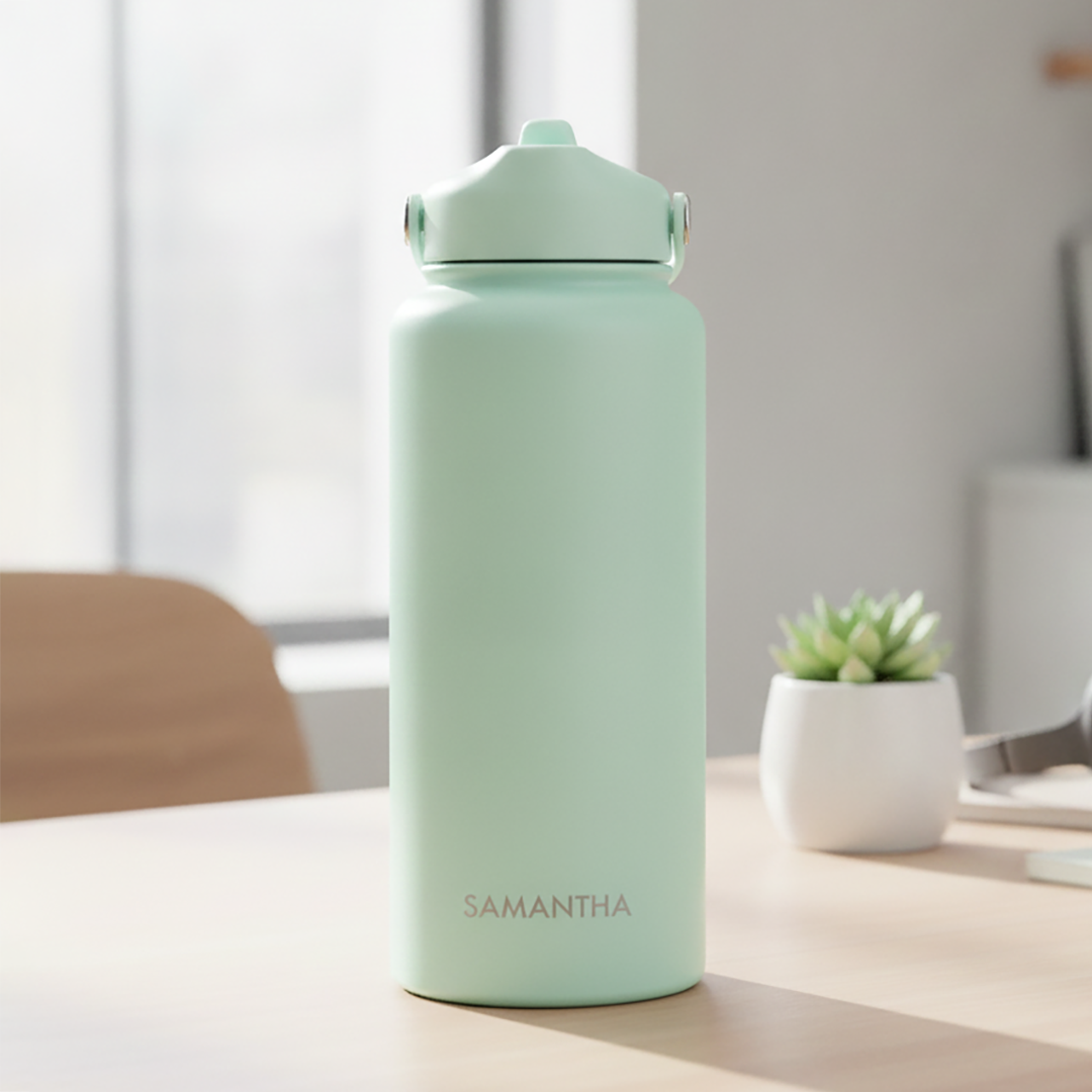 Personalised Stainless Steel Water Bottle (950ml)