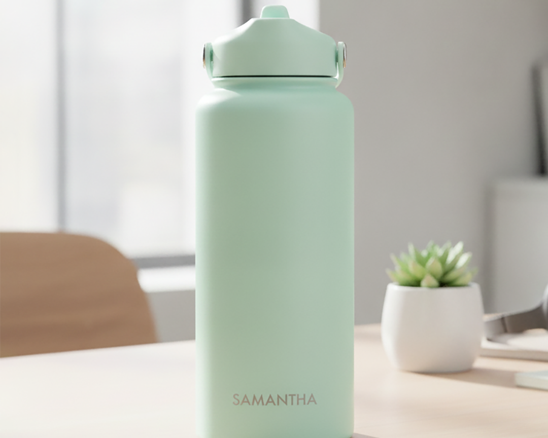 Personalised Stainless Steel Water Bottle (950ml)
