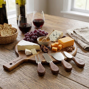 Wooden Corporate Cheese Board Set