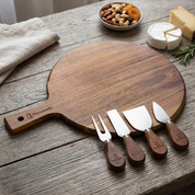 Wooden Corporate Cheese Board Set