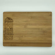 Cheeseboard top view sample