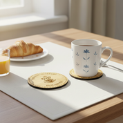Engraved Bamboo Coaster for Mum