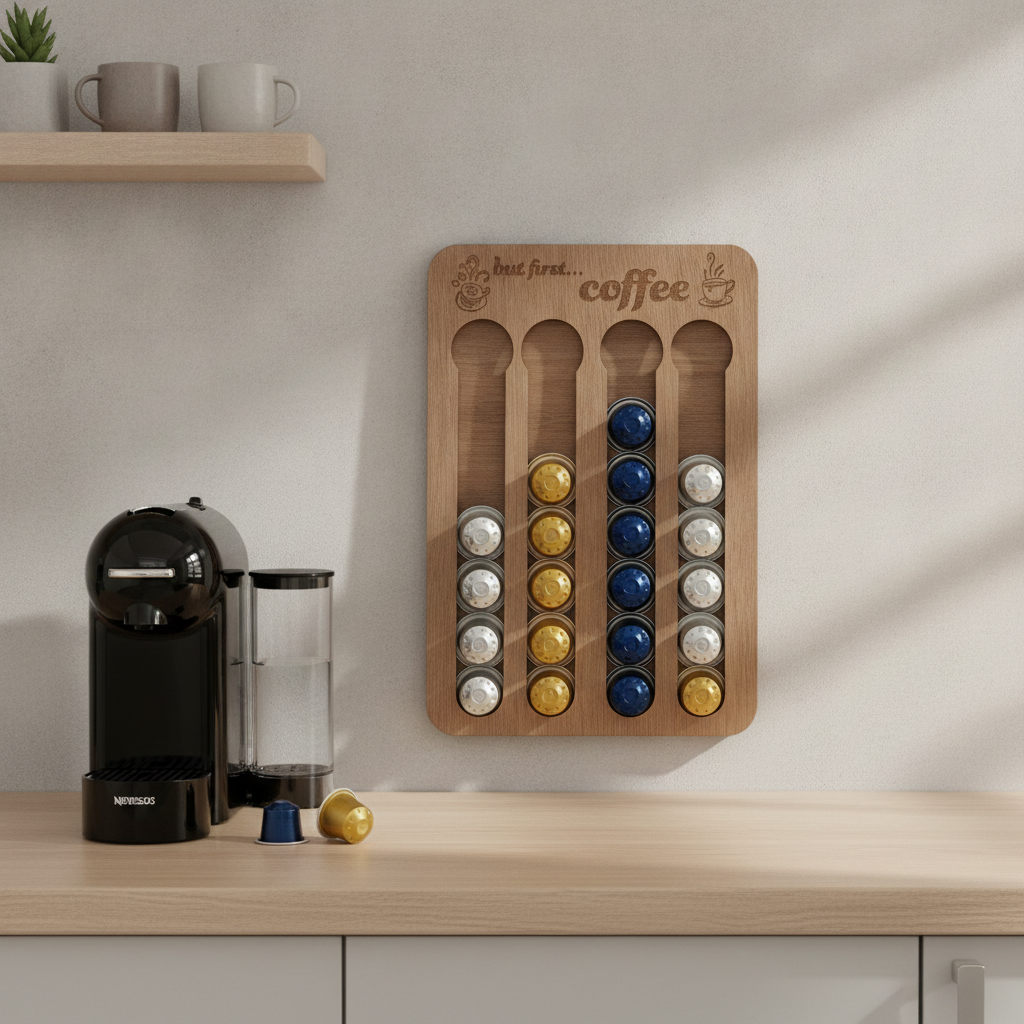 Personalised Coffee Pod Holder