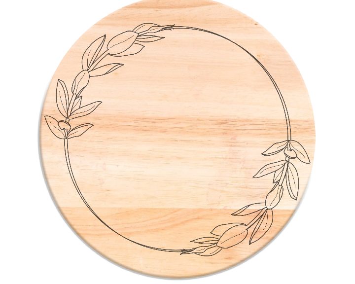 Custom Cheeseboard design option 1