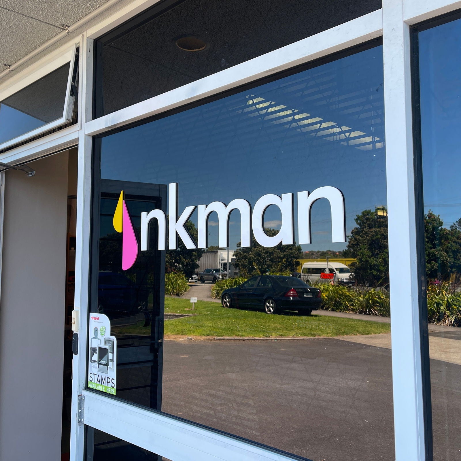 Customised Acrylic Sign sample inkman