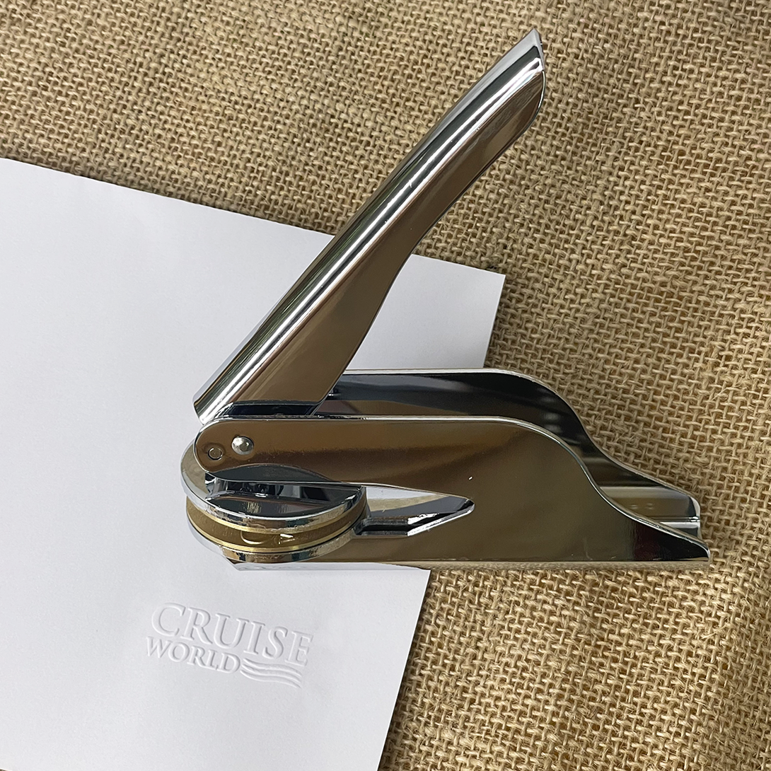 Personalised Embosser Stamp for Custom Logo