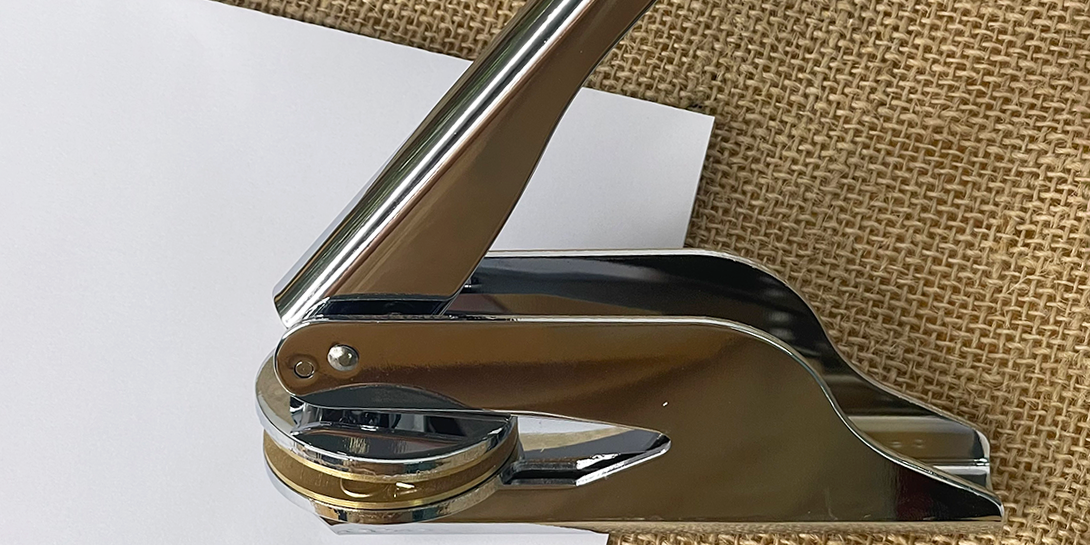 Personalised Embosser Stamp for Custom Logo