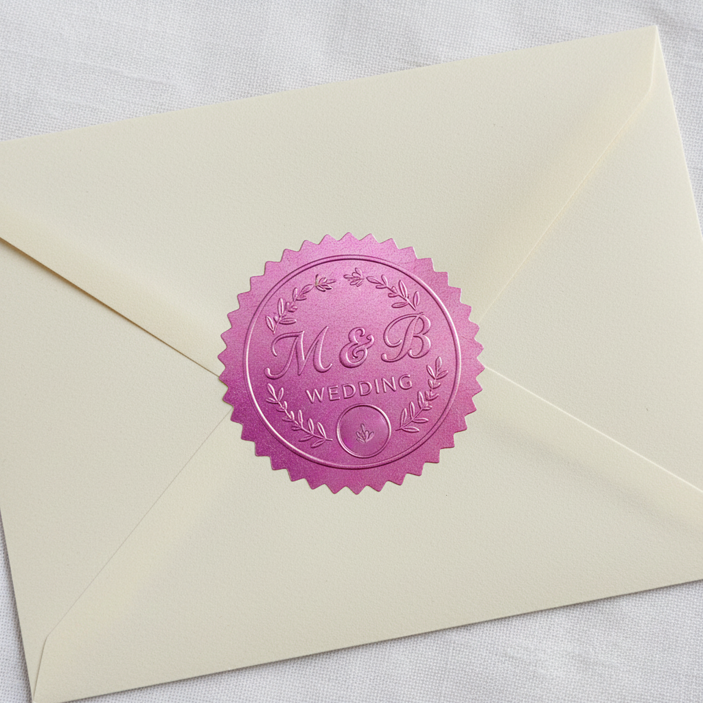 Foil Embossing Stickers (25 Pack)