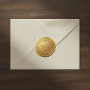 Foil Embossing Stickers (25 Pack)