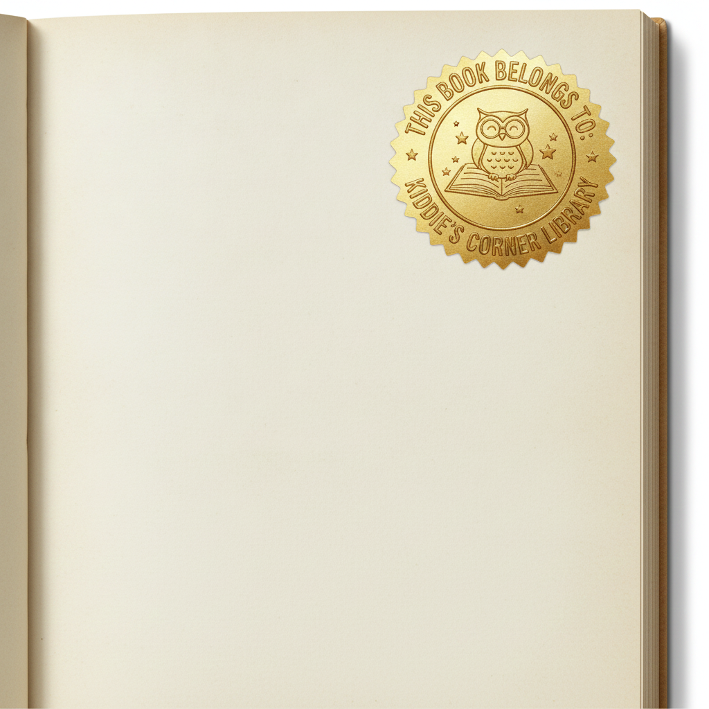 Foil Embossing Stickers (25 Pack)