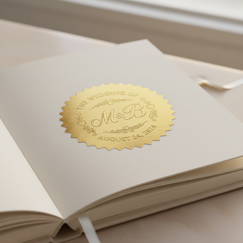 Foil Embossing Stickers (25 Pack)