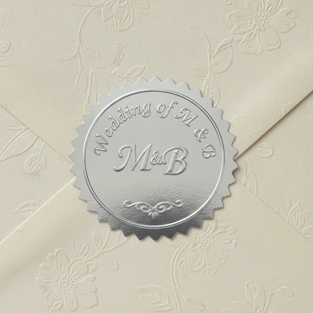 Foil Embossing Stickers (25 Pack)