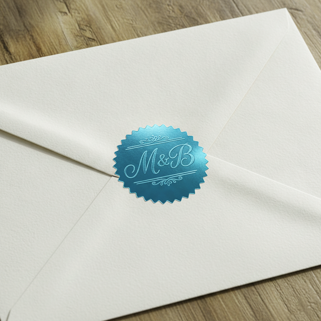 Foil Embossing Stickers (25 Pack)