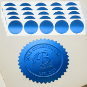 Foil Embossing Stickers (25 Pack)