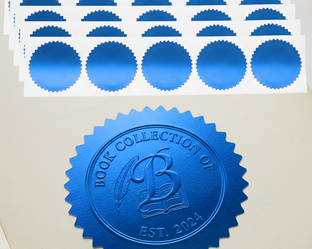 Foil Embossing Stickers (25 Pack)