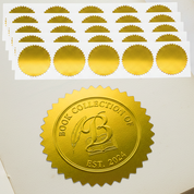 Foil Embossing Stickers (25 Pack)