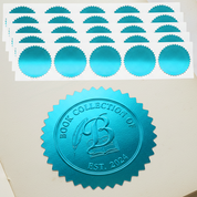 Foil Embossing Stickers (25 Pack)