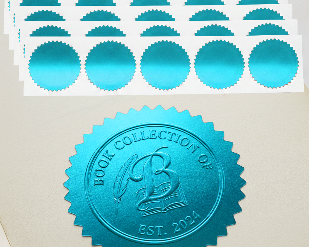 Foil Embossing Stickers (25 Pack)