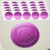 Foil Embossing Stickers (25 Pack)