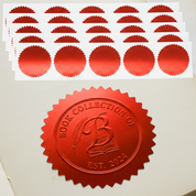 Foil Embossing Stickers (25 Pack)