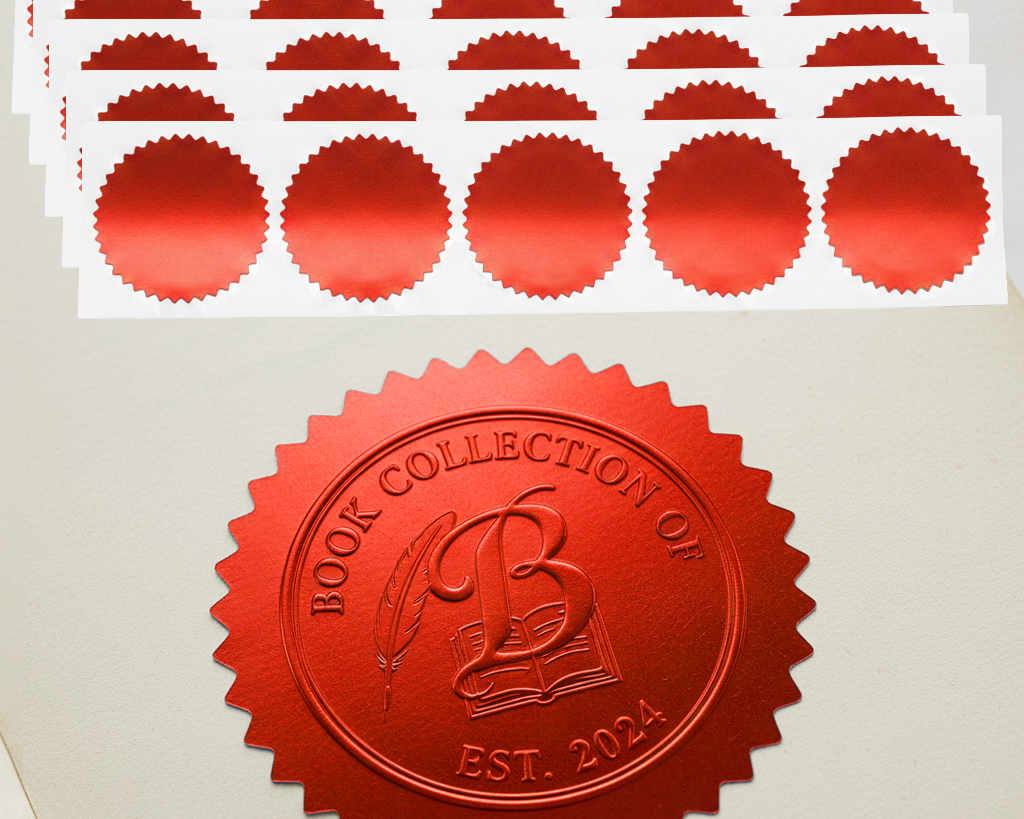 Foil Embossing Stickers (25 Pack)