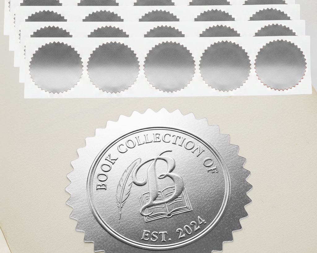 Foil Embossing Stickers (25 Pack)