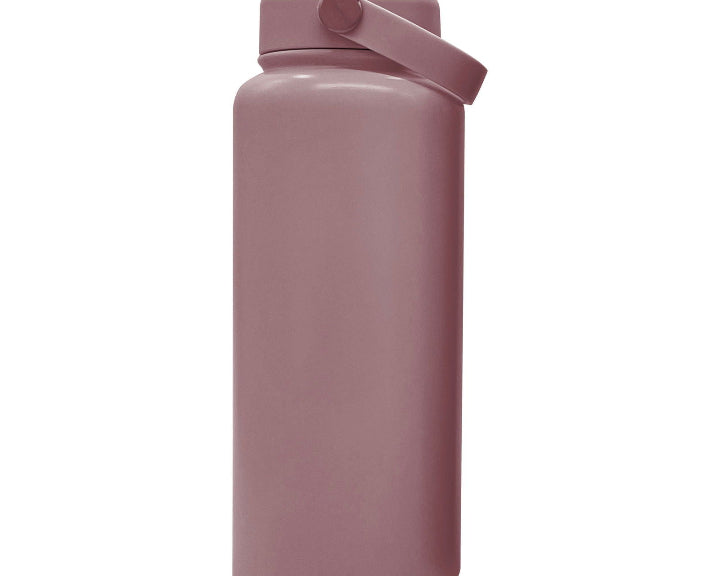 Engraved 950ml (32oz) Stainless Steel Water Bottle - BPA-Free - template dusty pink