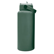 Engraved Father's Day Water Bottle template forest green 