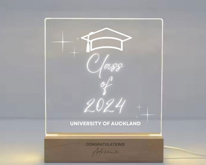 Graduation LED Night Lamp design 2