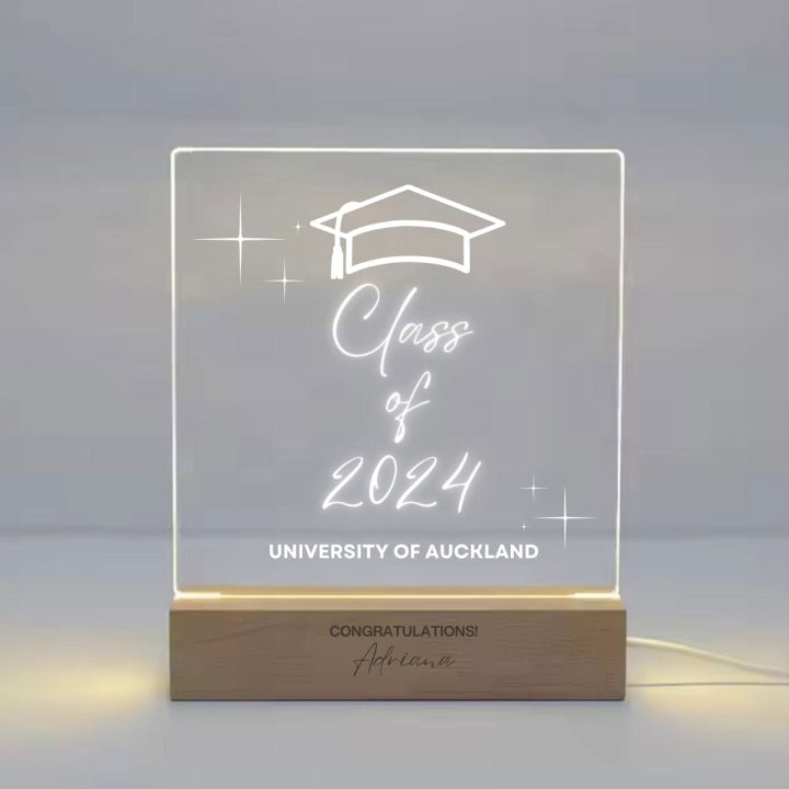 Graduation LED Night Lamp design 2
