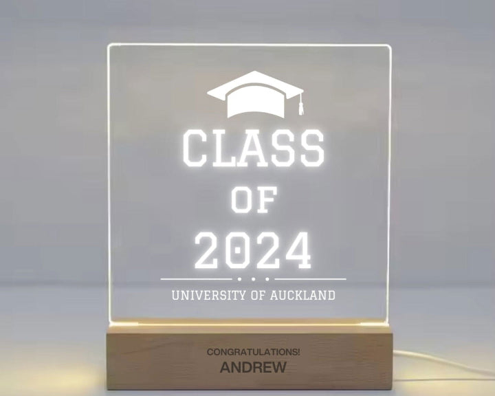 Graduation LED Night Lamp design 3