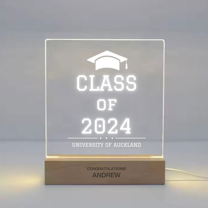 Graduation LED Night Lamp design 3