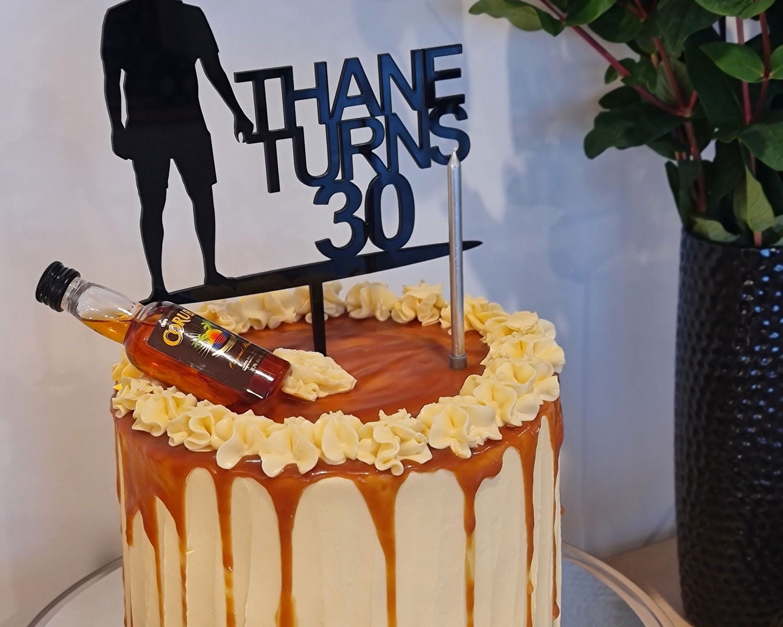 Human Silhouette Cake Topper - Personify 