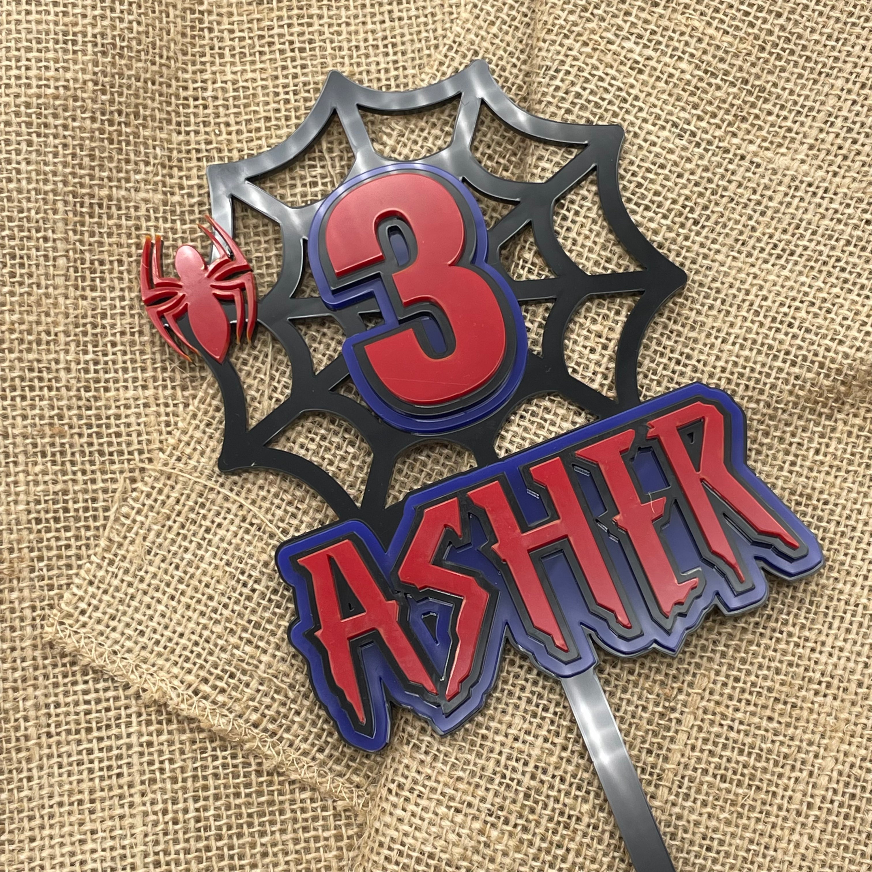 Kids Layered Cake Topper