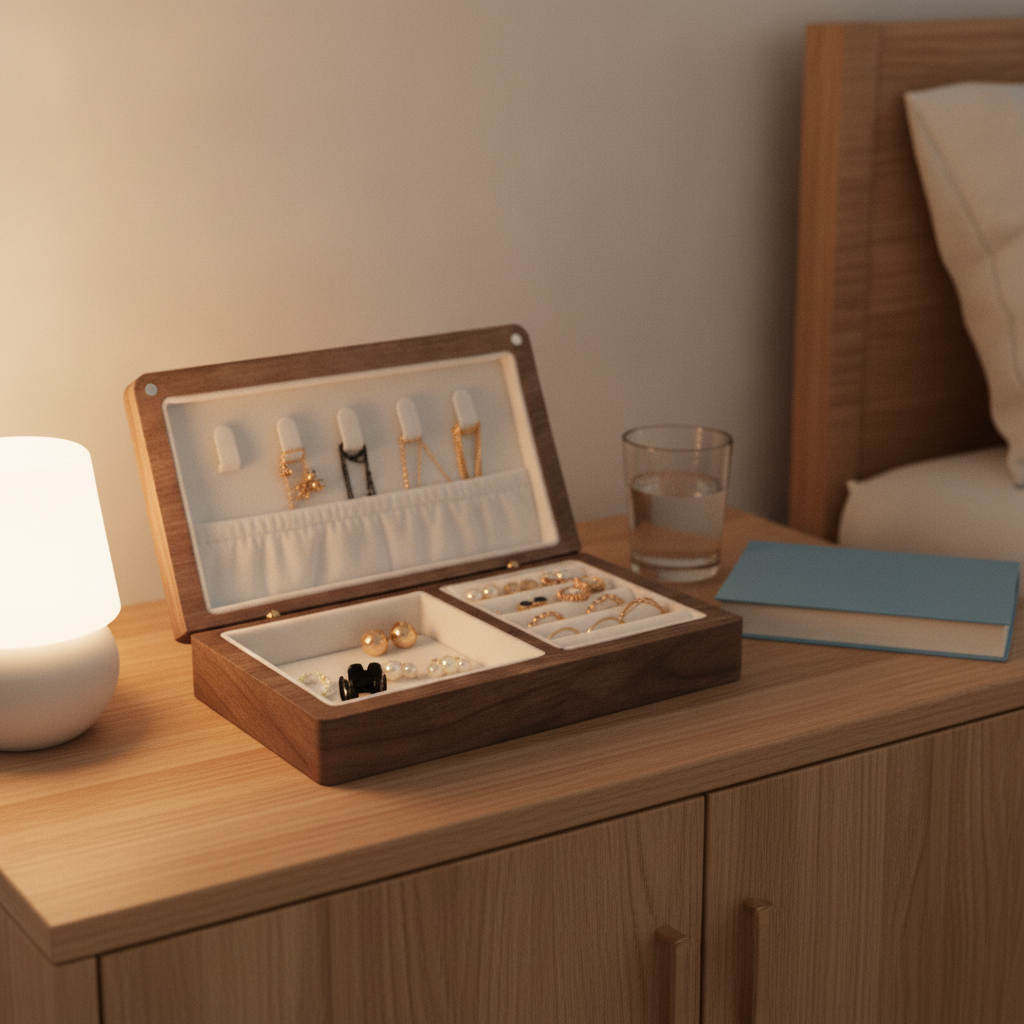 Personalised Wooden Jewellery Box