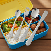 Personalised Kids’ Animal Cutlery Set (4-Piece) - Animal
