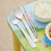 Personalised Kids’ Cutlery Set (4-Piece) - Hello Kitty