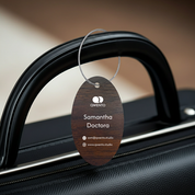 Custom Branded Luggage Tag for Corporate & Business Travel