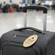 Custom Branded Luggage Tag for Corporate & Business Travel