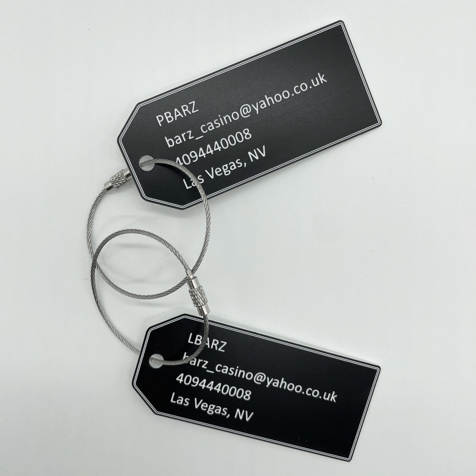 Personalised Luggage Tag