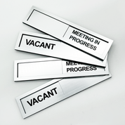 Meeting in Progress Door Sign